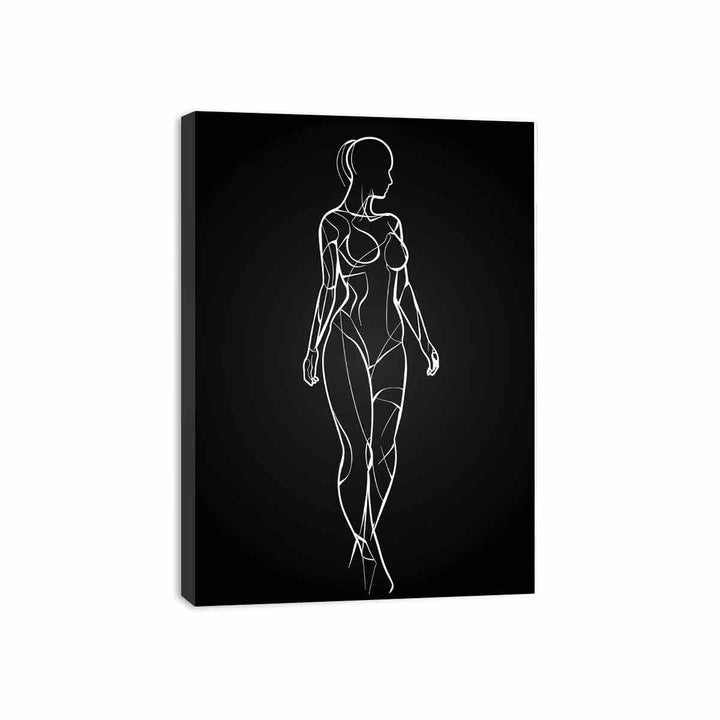 Female Body Canvas Print