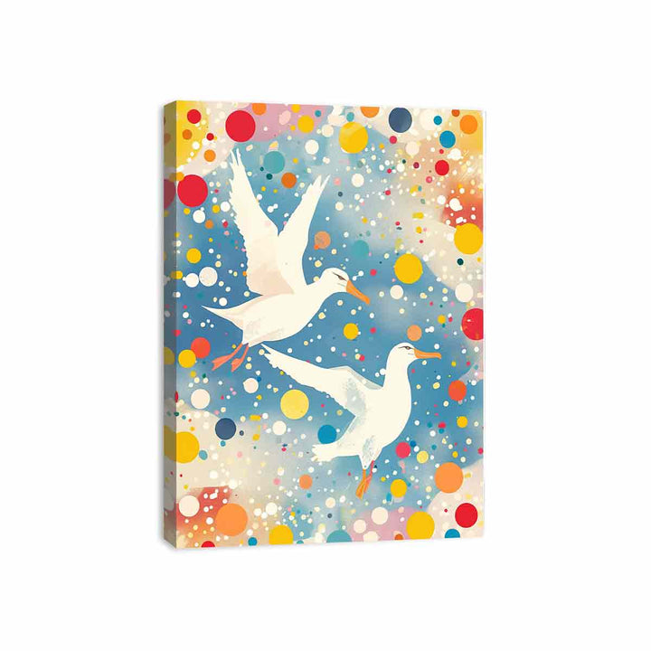 sea Birds Canvas Print