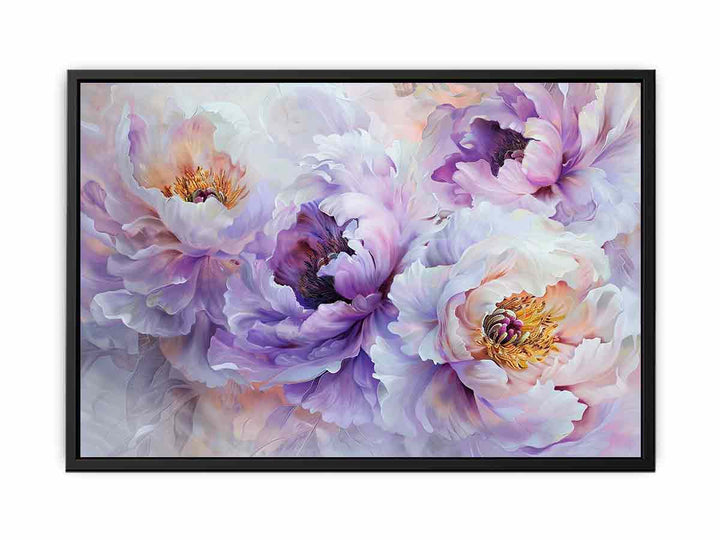 Purple Peonies  Painting