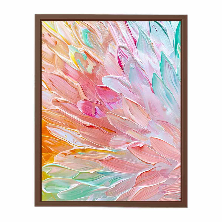 Pastel Strokes  Poster