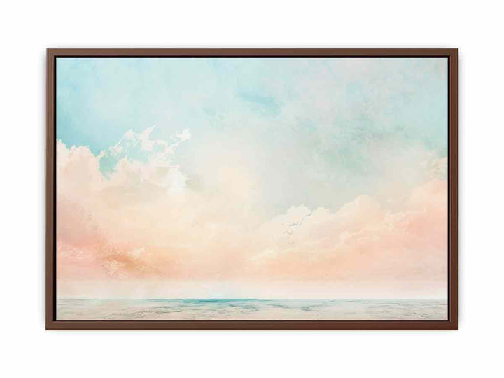 Pastel Seascape  Poster