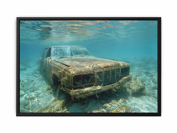 Underwater Car  Painting