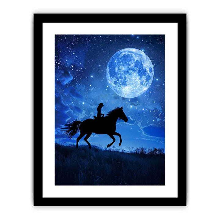 Riding Horse   Art Print