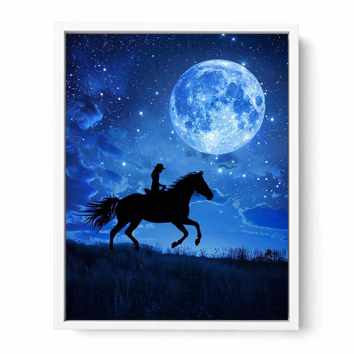 Riding Horse  Framed Print