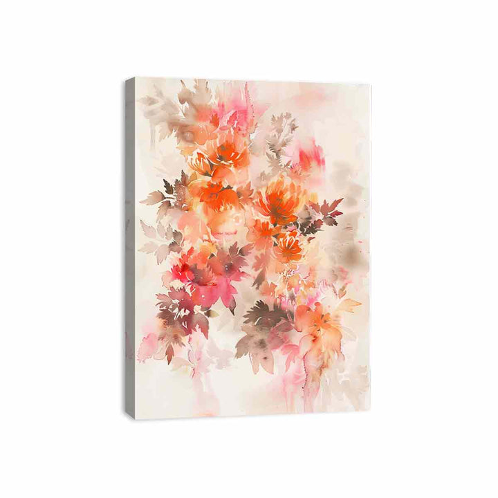 Floral Elements Canvas Print