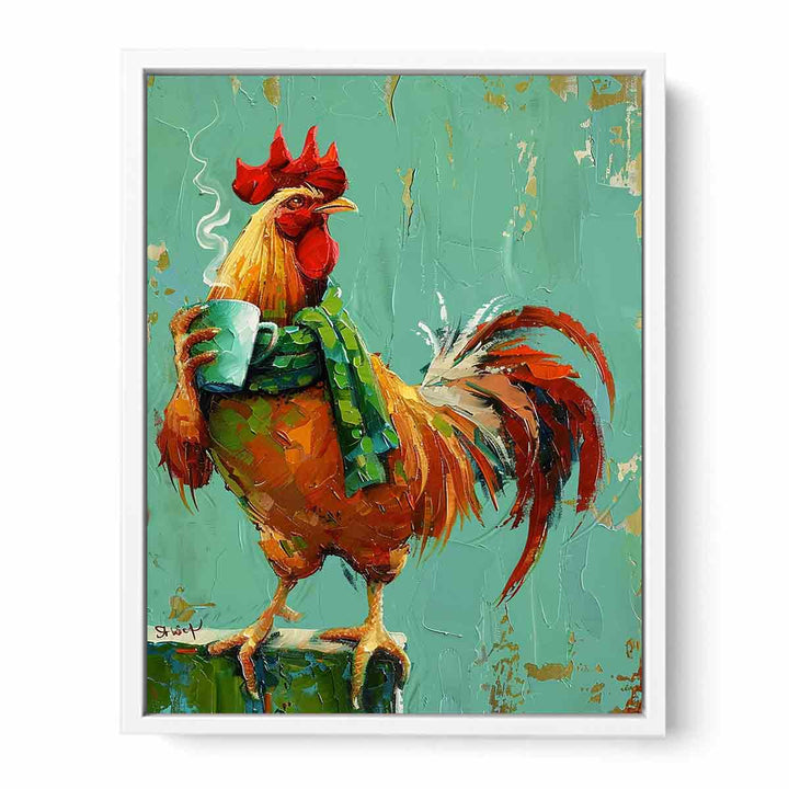 Rooster Framed Print