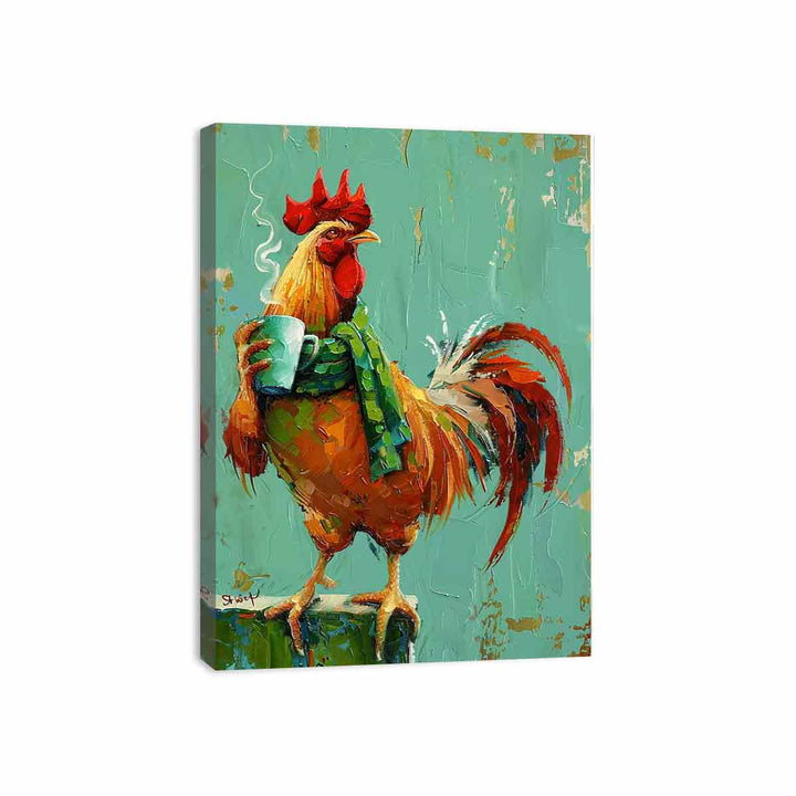 Rooster Canvas Print