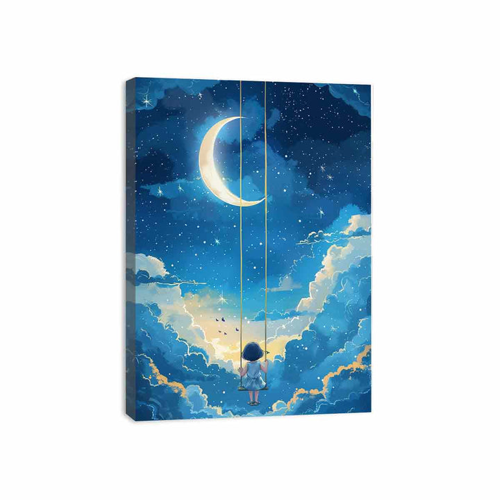 Sky Swing Canvas Print