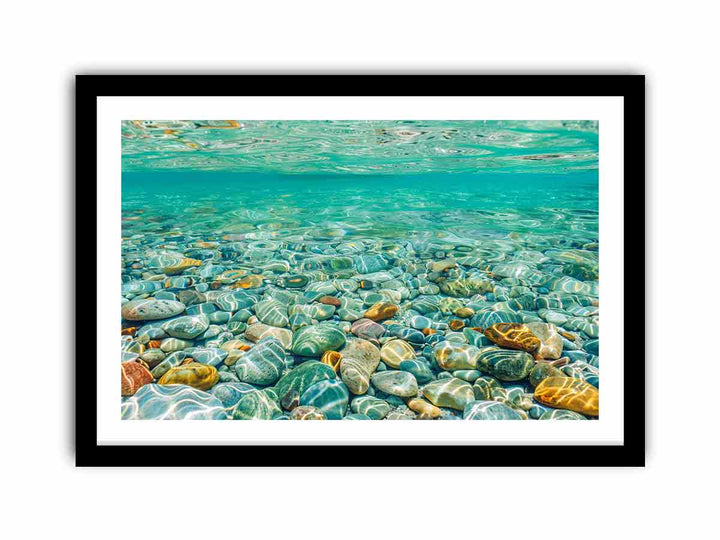 Clear Sea  Art Print