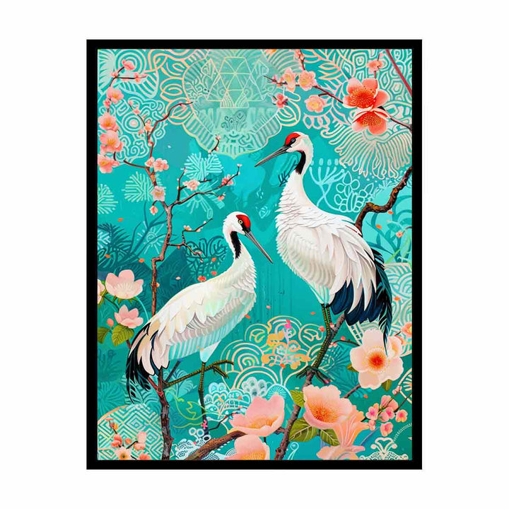 Cranes   Painting