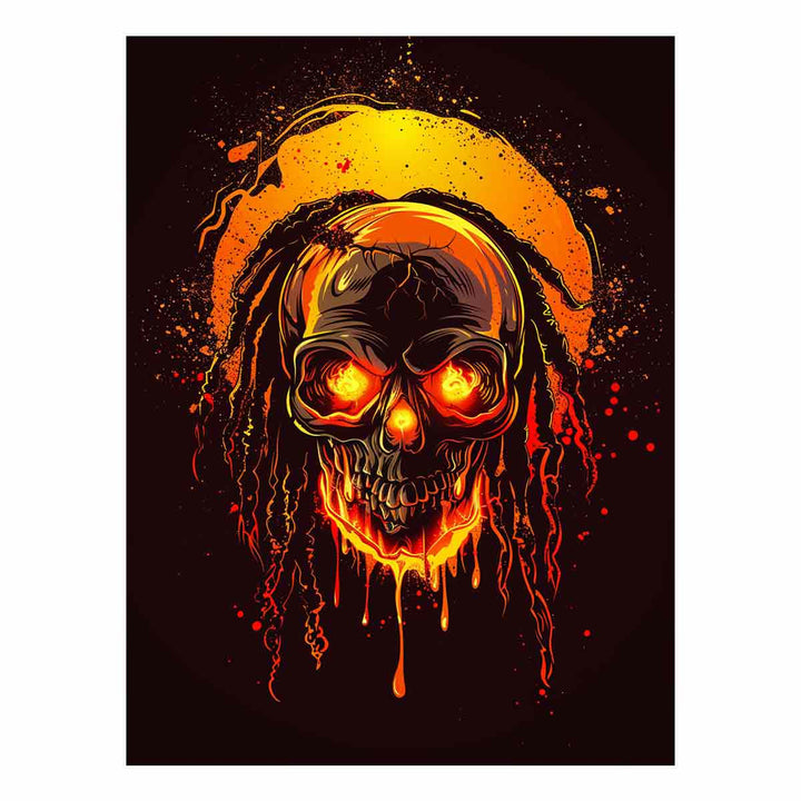 Fire Skull