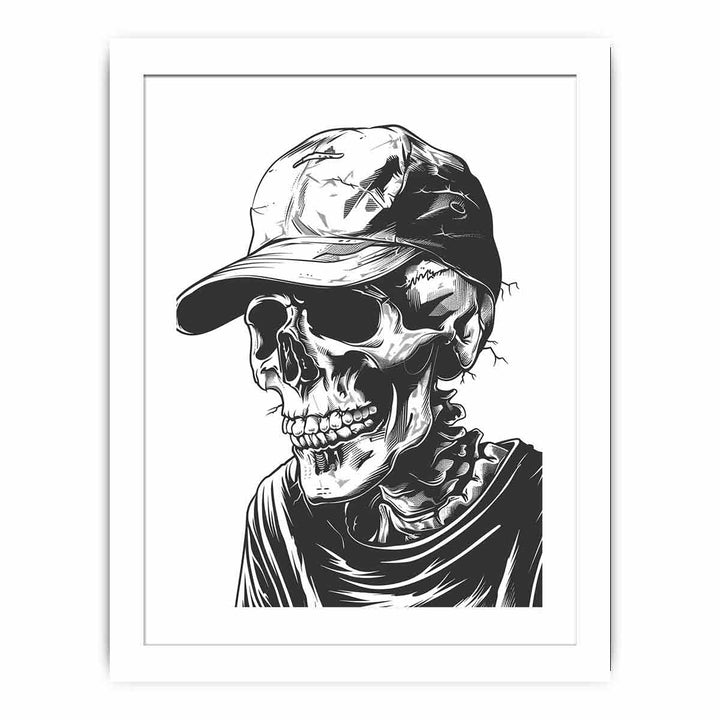 Skull  Streched canvas