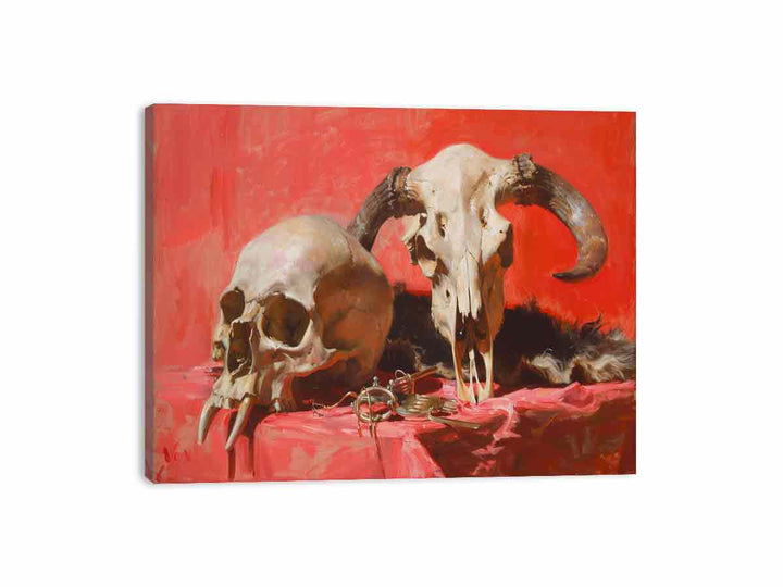 Skulls Canvas Print