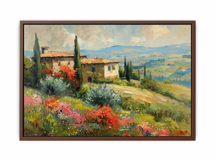 Tuscany Landscape  Poster