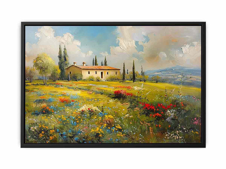 Tuscany Landscape  Painting