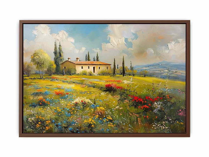 Tuscany Landscape  Poster