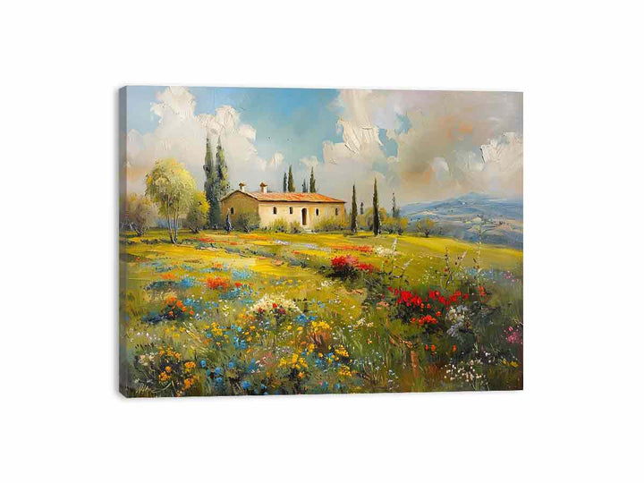 Tuscany Landscape Canvas Print