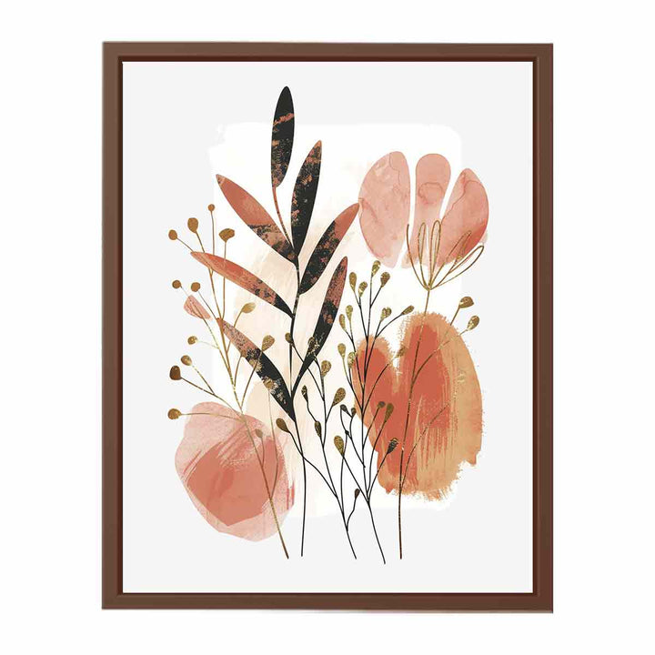 Botanical Shapes  Poster