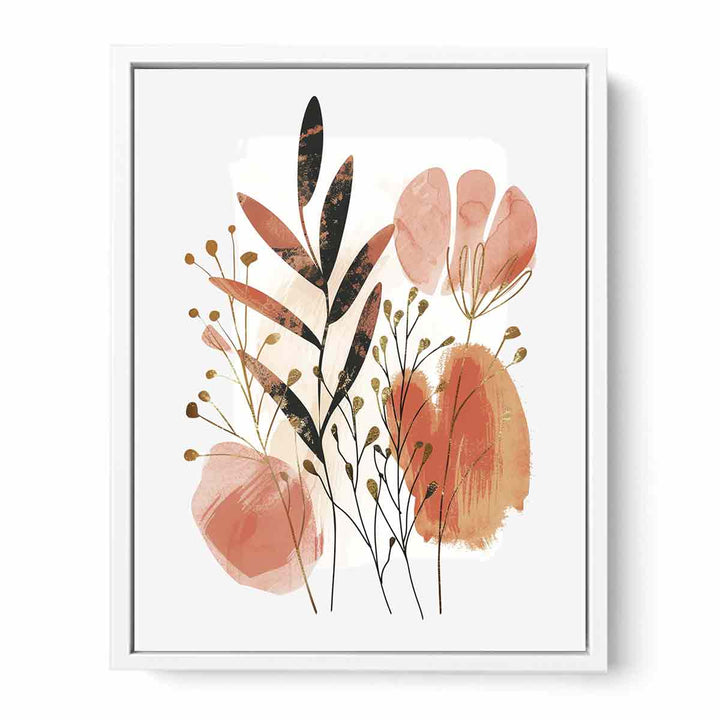 Botanical Shapes Framed Print