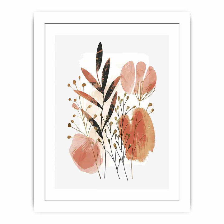 Botanical Shapes Streched canvas