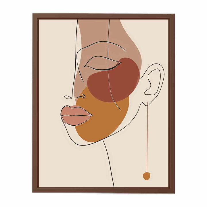 Abstract Face  Poster