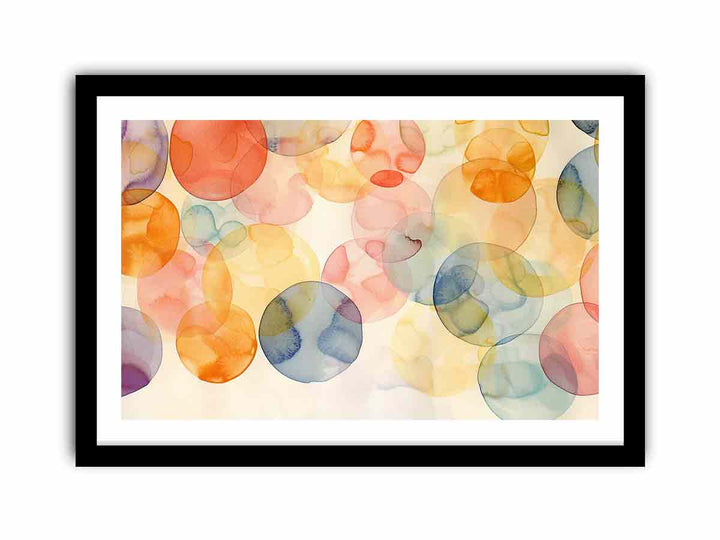 Watercolor Balls  Art Print