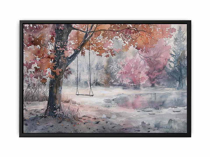 Autumn Swing   Painting