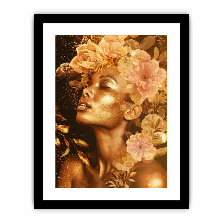 Golde Me  Art Print