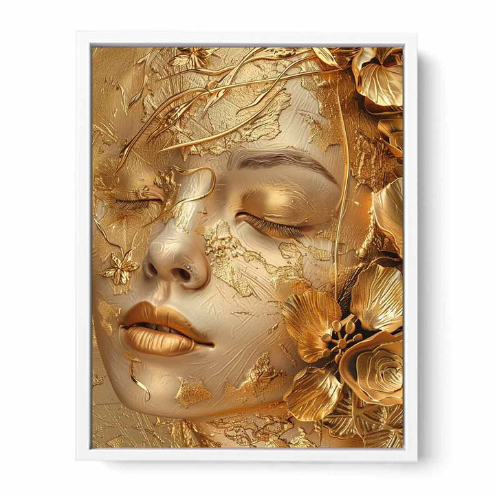 Gold me Framed Print