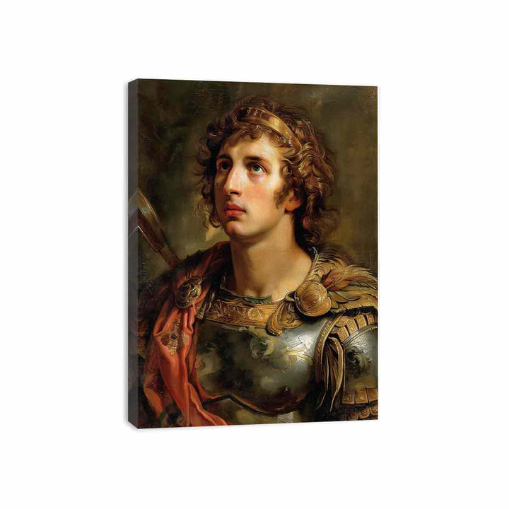 Alaxander The Great Canvas Print