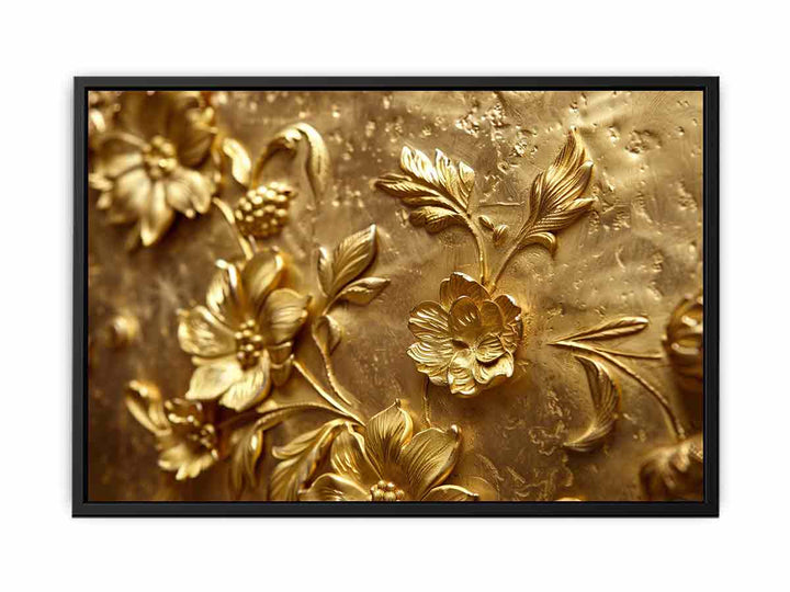 Gold Leaves  Painting