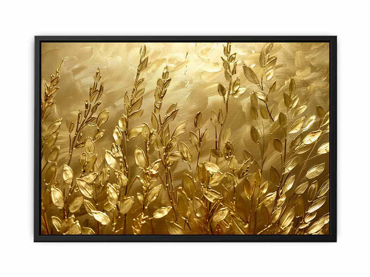 Gold Wildflowers  Painting