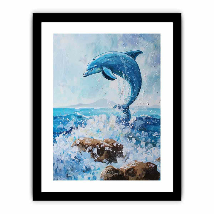 Dolphin   Art Print