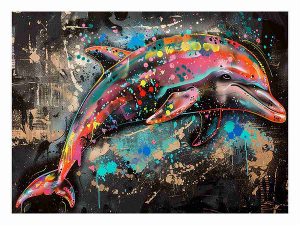 Dolphin Graffiti