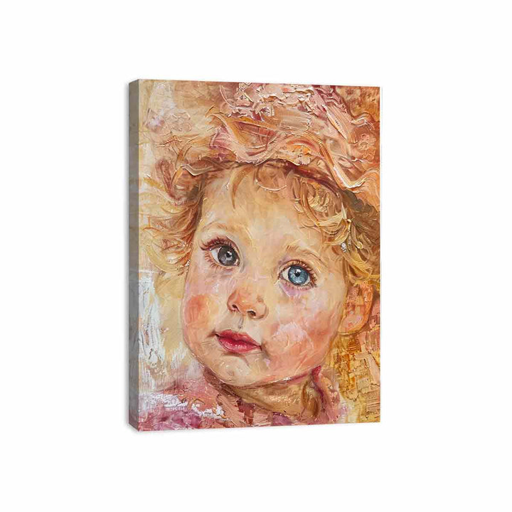 Cute Baby Canvas Print