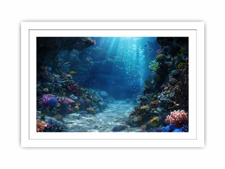 Underwater Ocean Streched canvas