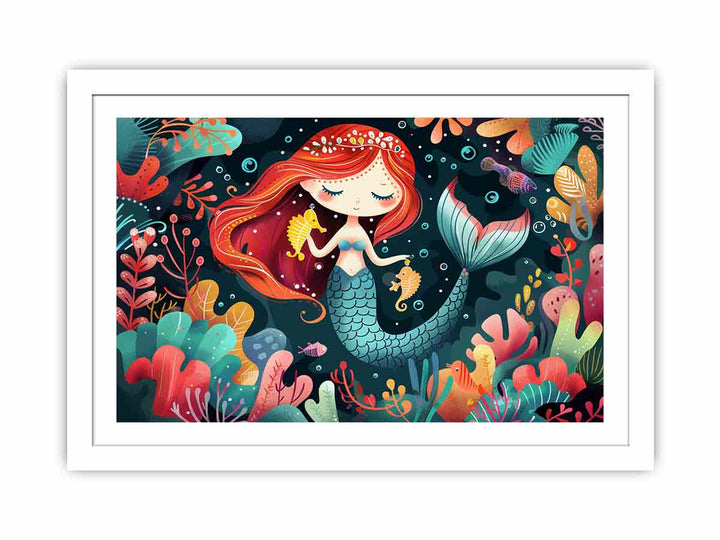 Mermaid Junior Streched canvas