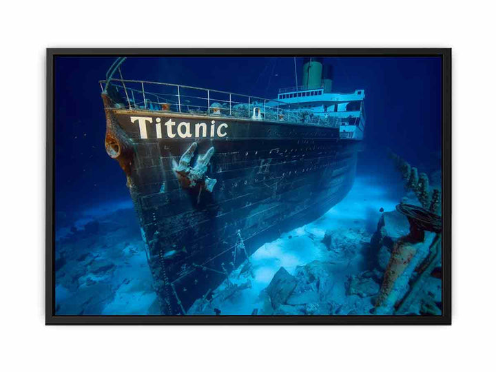 Titanic Underwater  Painting