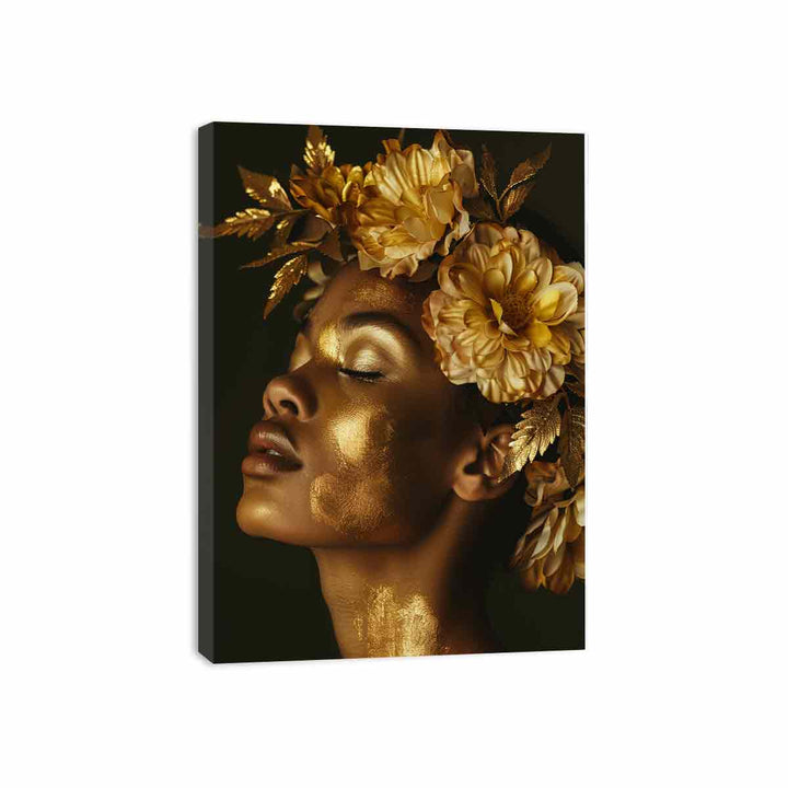 Blond Woman Canvas Print