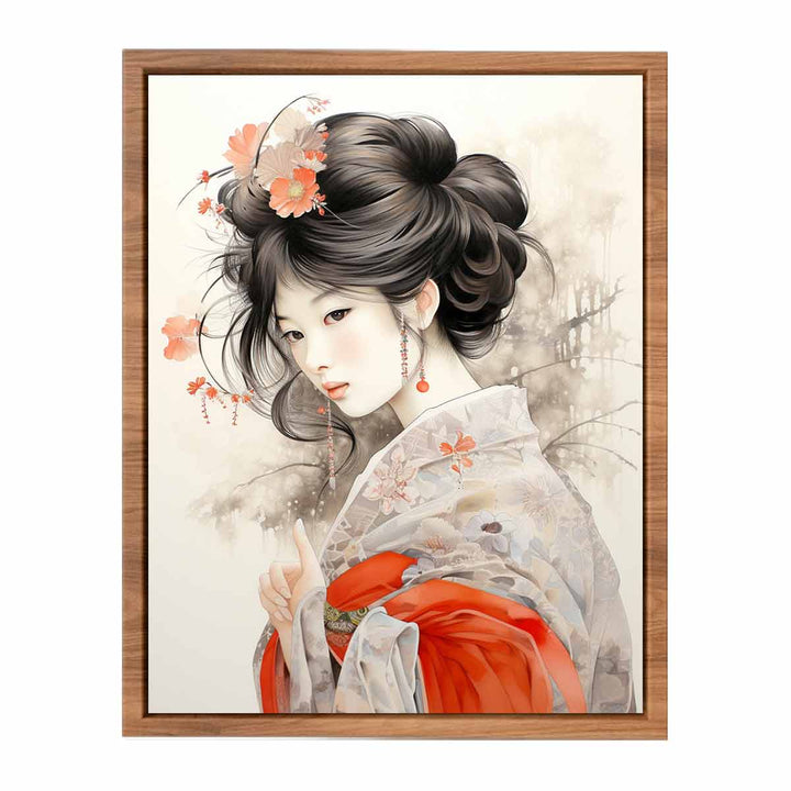 Japanese Women Art  Painting