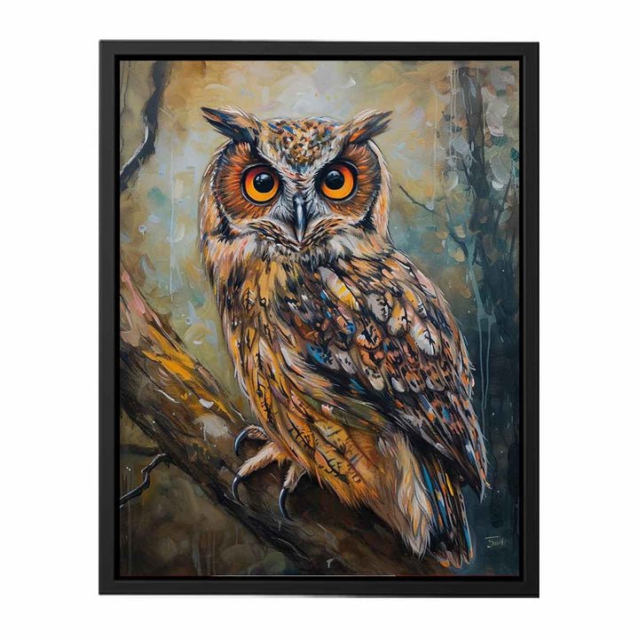 Owl Art Print 