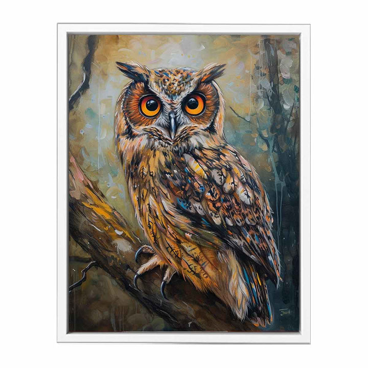 Owl Art Print  Canvas Print