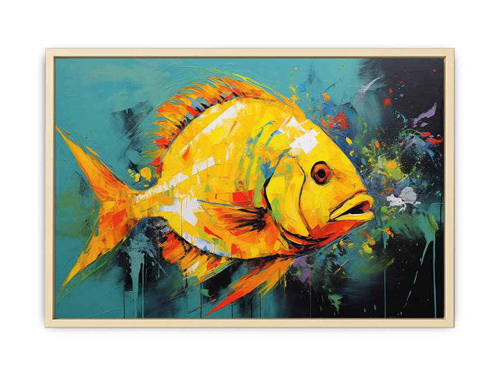 Fish Artwork Framed Print