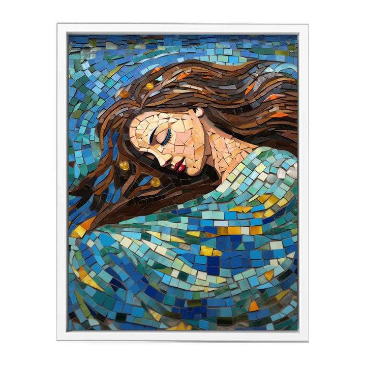 Mosai Art Painting  Canvas Print