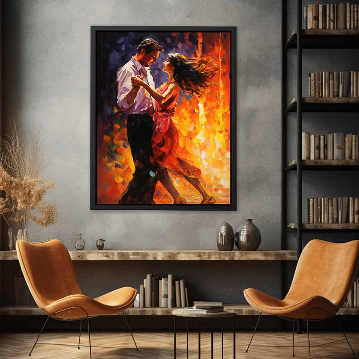 Couple Dance Modern Art 