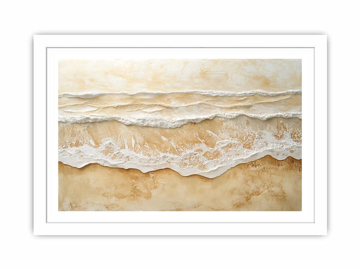 Brown Beach  Canvas Painting 