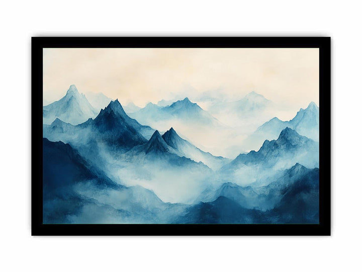 Mouantain Canvas Painting 