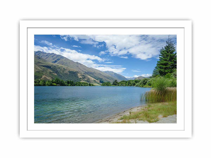 Lake Benmore  Streched canvas