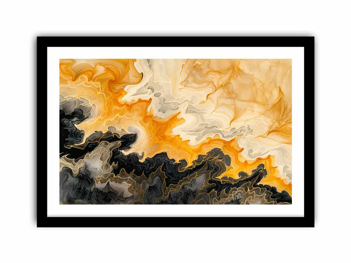 Abstract Desert  Art Print