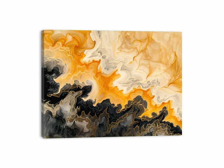 Abstract Desert Canvas Print